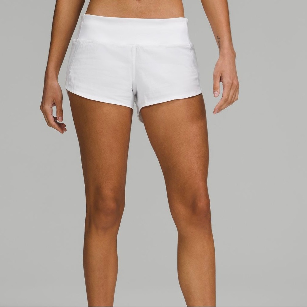 lululemon speed ups low rise size 2 2.5 inch
